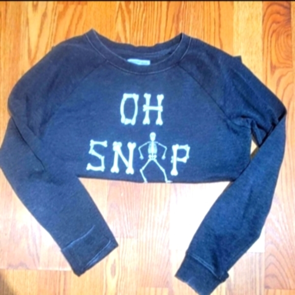 Skeleton Crewneck Lightweight Sweatshirt - Picture 2 of 3